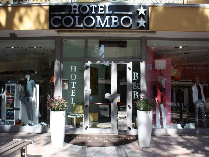Hotel Colombo Riccione Exterior foto